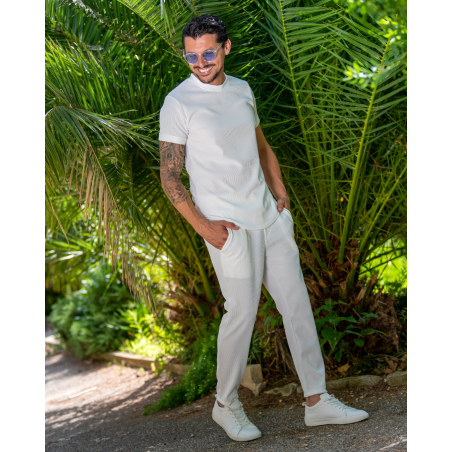 Pantalon strie