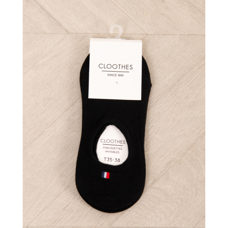 Chaussettes invisibles 2 paires