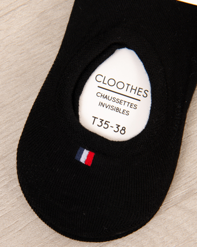 Chaussettes invisibles 2 paires