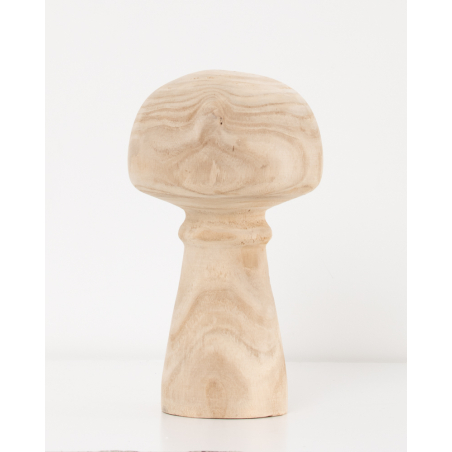 Grand champignon en bois