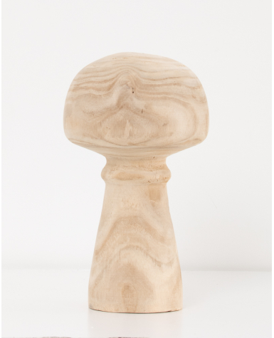 Grand champignon en bois
