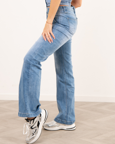Pantalon large jean
