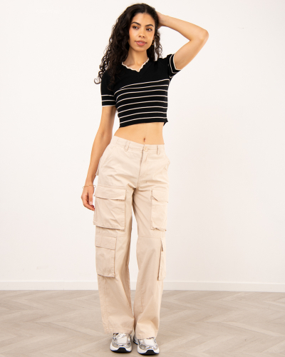 Pantalon cargo poches