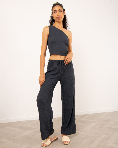 Pantalon gaufre