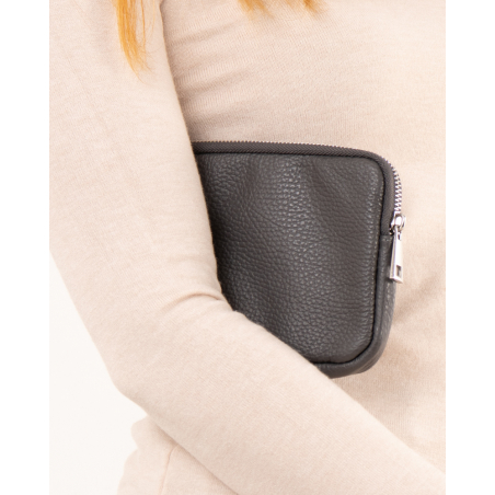 Pochette cuir