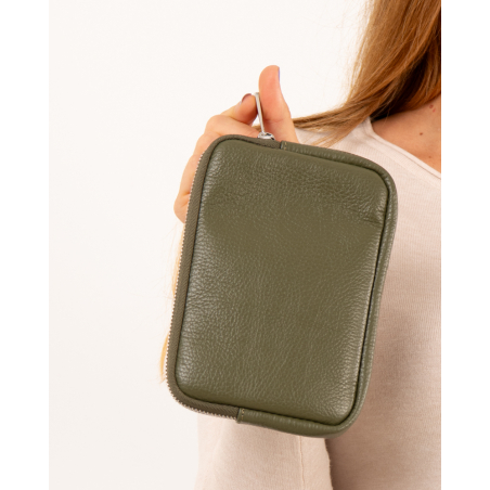 Pochette cuir