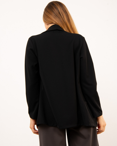 Veste longue poches