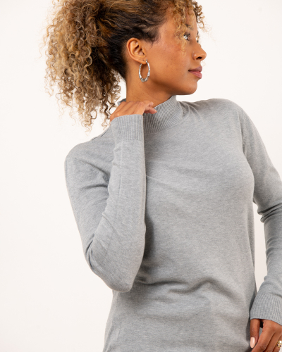 Pull col montant