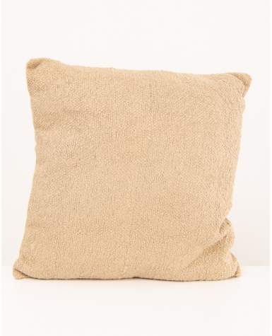 Coussin beige foncé