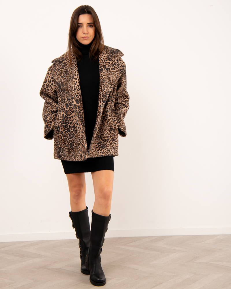 Manteau léopard best sale