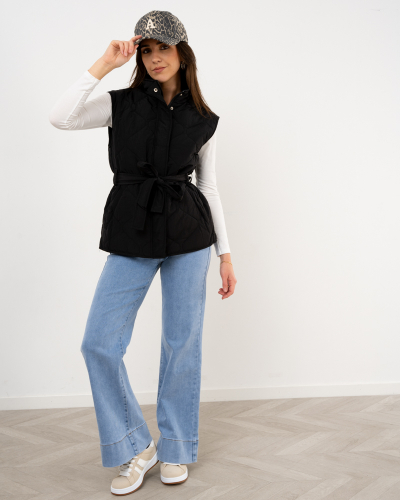 Veste sans manches matelassée