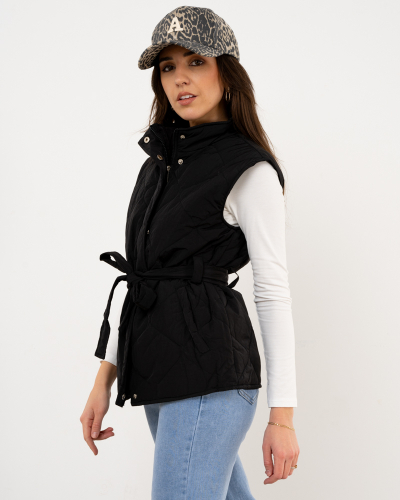 Veste sans manches matelassée
