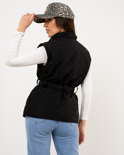 Veste sans manches matelassée