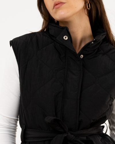 Veste sans manches matelassée