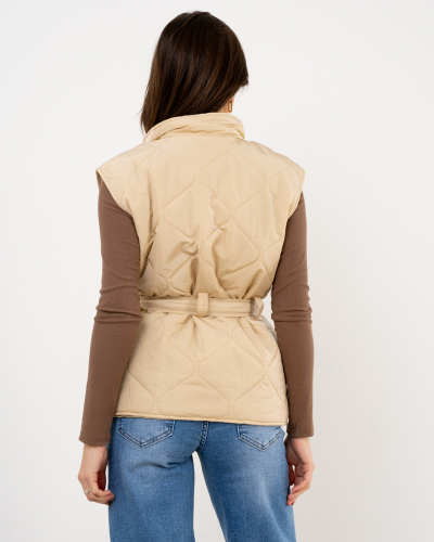 Veste sans manches matelassée