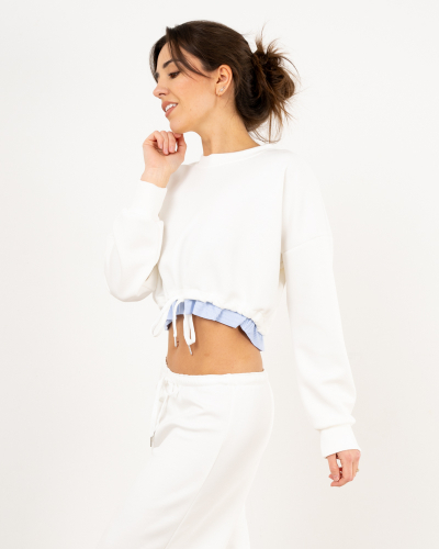 Sweat bas chemise