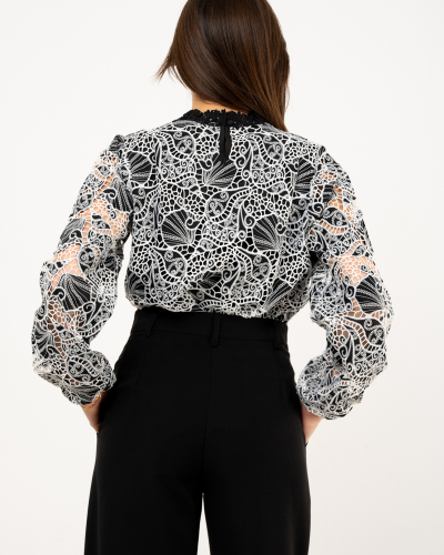 Blouse dentelle