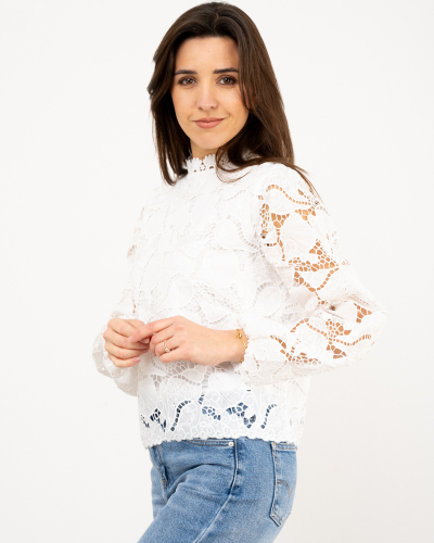 Blouse dentelle
