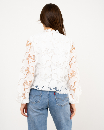 Blouse dentelle