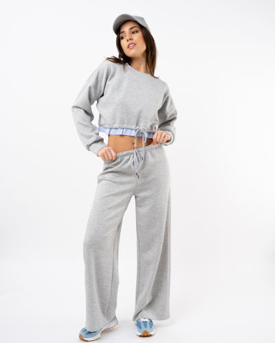 Sweat bas chemise