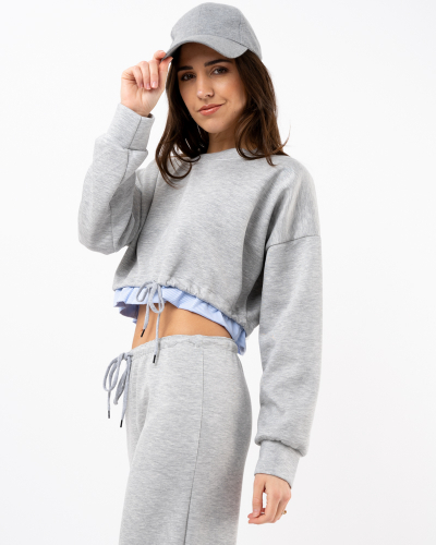 Sweat bas chemise