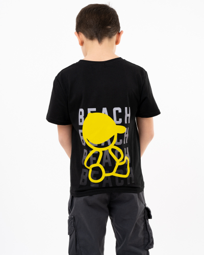 T-shirt bear beach