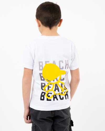 T-shirt bear beach