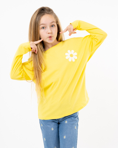 T-shirt fleurs