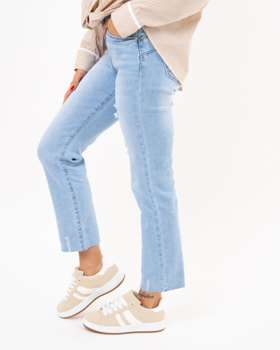 Jean court push up