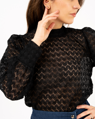 Blouse dentelle