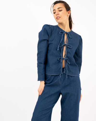 Blouse noeuds brut