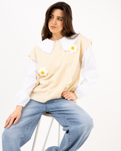 Chemise col claudine