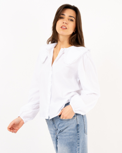 Chemise col claudine