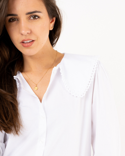 Chemise col claudine