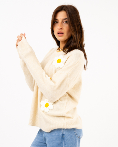 Pull fleurs