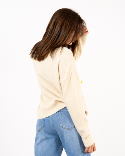 Pull fleurs