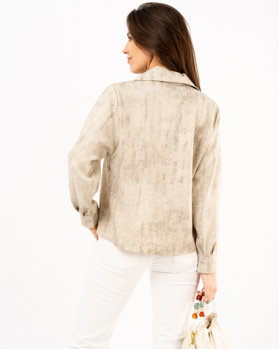 Chemise col noeud