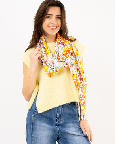 Foulard fleurs