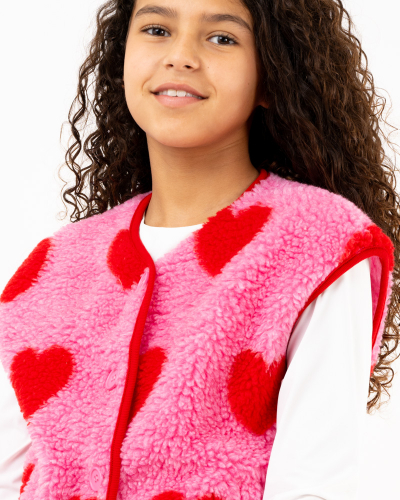 Gilet coeur