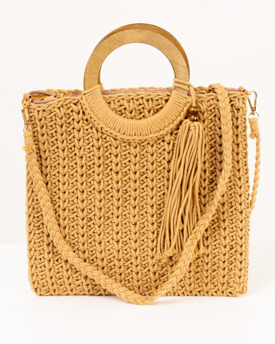 Sac macramé