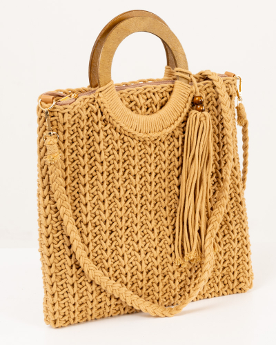 Sac macramé