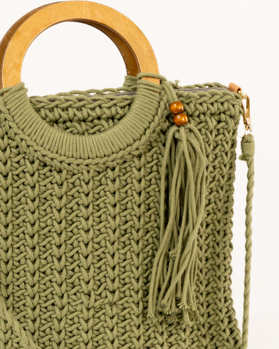 Sac macramé