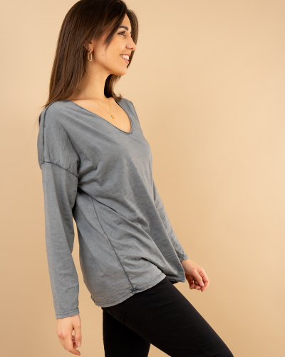 T-shirt délavé étoile