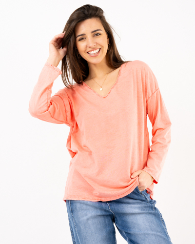 T-shirt délavé étoile