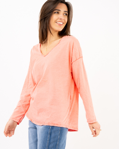T-shirt délavé étoile