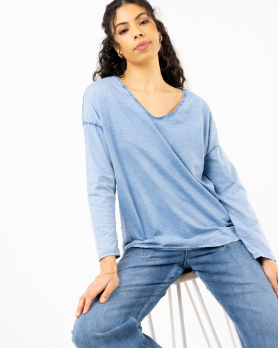 T-shirt délavé étoile