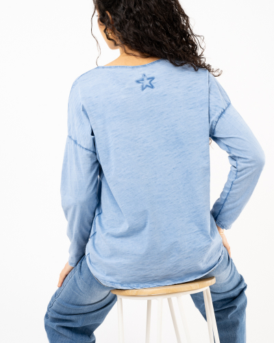 T-shirt délavé étoile