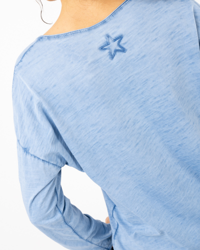 T-shirt délavé étoile