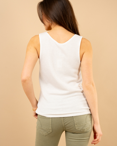 Débardeur chenille lurex