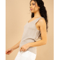 Débardeur chenille lurex